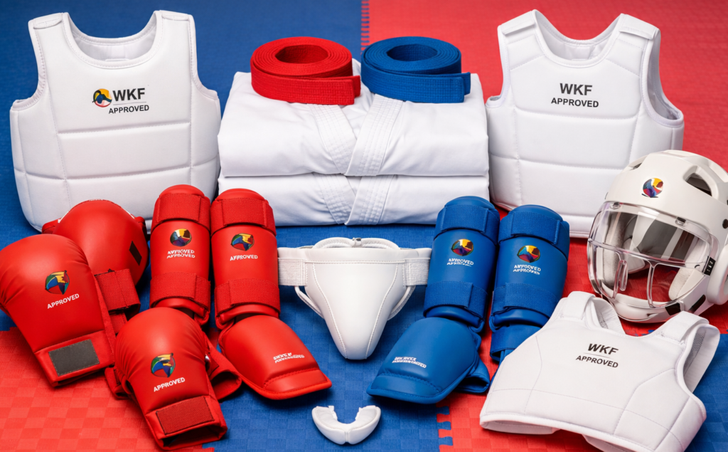 Karate Competition Equipment for Kumite and Kata (WKF)